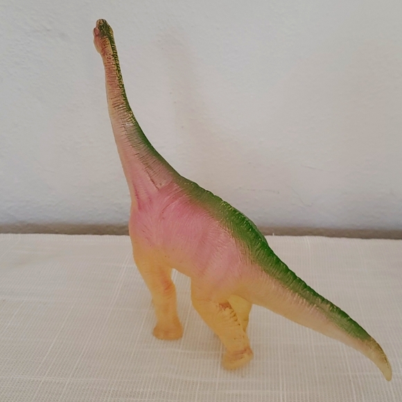 Vintage Translucent  Neon Glowing Brachiosaurus Dinosaur - Picture 4 of 8